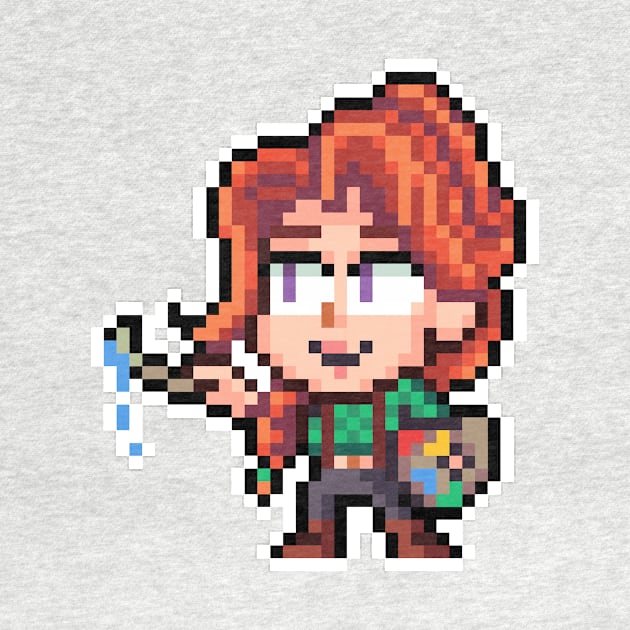 Leah Pixel by geekmythology